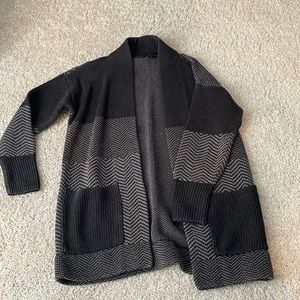 Ann Taylor long open sweater